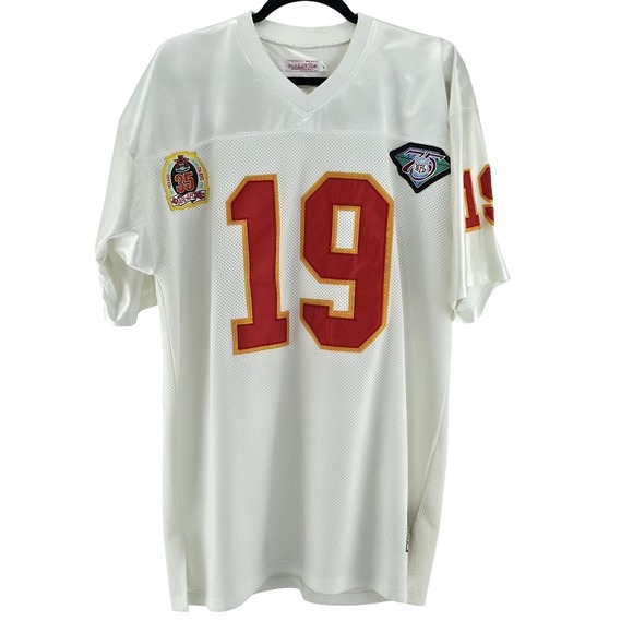Mitchell & Ness Other - Kansas City Chiefs Jersey Mens 56 White NFL Football Joe Montana Mitchell & Ness
